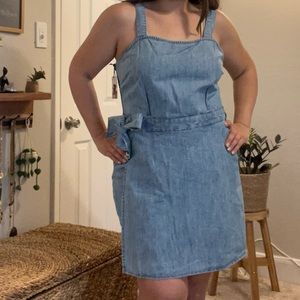 SINCERELY JULES Jean skort jumper Sz XL